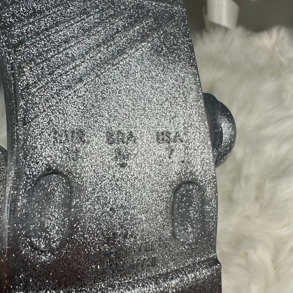 Steve Madden Zaza Bubble Strap Sandals in Silver - Picture 3 of 4